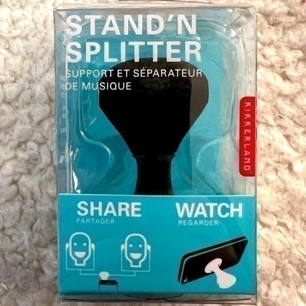 Kikkerland Share & Watch Stand 'N Splitter